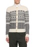 首图 - 点击放大 - DRIES VAN NOTEN - Fair Isle Pattern Wool Cotton Knit Cardigan