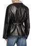 背面 - 点击放大 - DRIES VAN NOTEN - Floral Contrast Trim Belted Coat