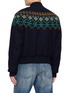 背面 - 点击放大 - DRIES VAN NOTEN - Fair Isle Embroidered Bomber Jacket
