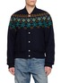 首图 - 点击放大 - DRIES VAN NOTEN - Fair Isle Embroidered Bomber Jacket