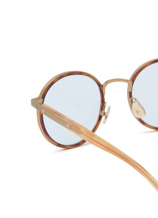 细节 - 点击放大 - BRUNELLO CUCINELLI EYEWEAR - Round Titanium Sunglasses
