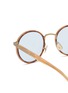 细节 - 点击放大 - BRUNELLO CUCINELLI EYEWEAR - Round Titanium Sunglasses