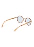 模特儿示范图 - 点击放大 - BRUNELLO CUCINELLI EYEWEAR - Round Titanium Sunglasses