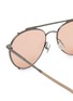 细节 - 点击放大 - BRUNELLO CUCINELLI - Titanium Pilot Sunglasses