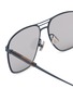 细节 - 点击放大 - BRUNELLO CUCINELLI - Titanium Rectangle Sunglasses