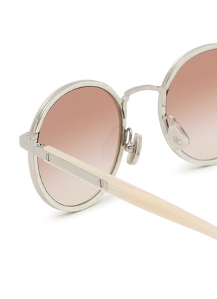 细节 - 点击放大 - BRUNELLO CUCINELLI - Titanium Round Sunglasses