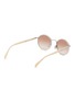 模特儿示范图 - 点击放大 - BRUNELLO CUCINELLI - Titanium Round Sunglasses