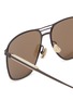 细节 - 点击放大 - BRUNELLO CUCINELLI - Titanium Rectangle Sunglasses
