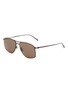首图 - 点击放大 - BRUNELLO CUCINELLI - Titanium Rectangle Sunglasses