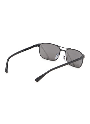 模特儿示范图 - 点击放大 - RAY-BAN - Irregular Metal Sunglasses