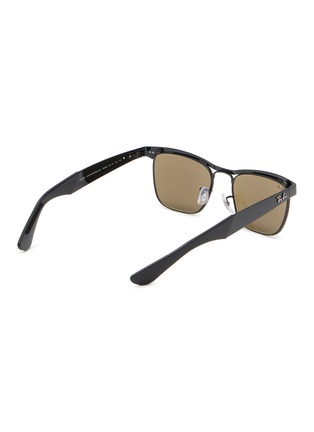 模特儿示范图 - 点击放大 - RAY-BAN - Geometric Temple Metal Sunglasses