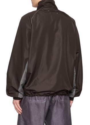 背面 - 点击放大 - MAISON MARGIELA - Contrast Panel Zip-Up Track Jacket