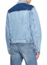 背面 - 点击放大 - MAISON MARGIELA - Patchwork Contrast Wash Denim Jacket
