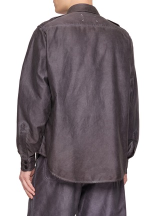 背面 - 点击放大 - MAISON MARGIELA - Double-Dyed Workwear Cotton Shirt