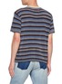 背面 - 点击放大 - MAISON MARGIELA - Short Sleeve Striped Knit Top