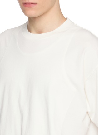  - MAISON MARGIELA - Double Layered Cotton Jersey T-Shirt