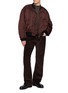 模特儿示范图 - 点击放大 - MAISON MARGIELA - Reversible Rib Collar Bomber Jacket