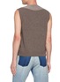 背面 - 点击放大 - MAISON MARGIELA - Fused Panel Wool Knit Sweater Vest