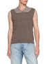首图 - 点击放大 - MAISON MARGIELA - Fused Panel Wool Knit Sweater Vest