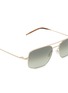 细节 - 点击放大 - OLIVER PEOPLES - Gradient Lens Navigator Sunglasses