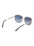 模特儿示范图 - 点击放大 - OLIVER PEOPLES - Gradient Lens Square Sunglasses