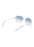模特儿示范图 - 点击放大 - OLIVER PEOPLES - Gradient Lens Square Sunglasses