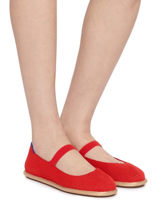 模特儿示范图 - 点击放大 - ROTHY'S - Cruiser Knit Mary Janes