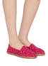 模特儿示范图 - 点击放大 - ROTHY'S - Patterned Knit Flats