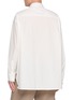 背面 - 点击放大 - MM6 MAISON MARGIELA - Long Sleeve Sticker Patch Cotton Poplin Shirt