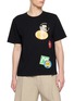 首图 - 点击放大 - MM6 MAISON MARGIELA - Sticker Set Short Sleeve T-shirt