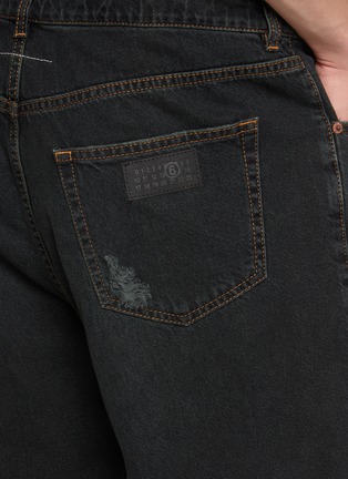  - MM6 MAISON MARGIELA - 抽绳裤腰牛仔短裤