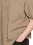  - MM6 MAISON MARGIELA - Washed Cotton Short Sleeve Shirt
