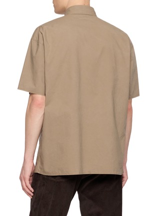 背面 - 点击放大 - MM6 MAISON MARGIELA - Washed Cotton Short Sleeve Shirt