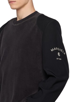  - MM6 MAISON MARGIELA - 拼接长袖圆领上衣