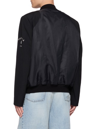 背面 - 点击放大 - MM6 MAISON MARGIELA - 拼接长袖飞行员夹克