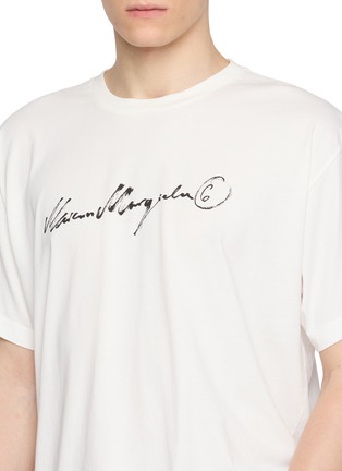  - MM6 MAISON MARGIELA - LOGO 设计短袖 T 恤