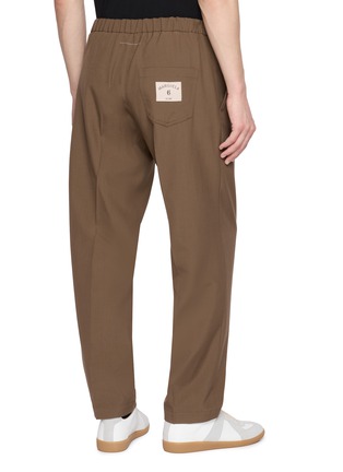 背面 - 点击放大 - MM6 MAISON MARGIELA - 抽绳腰头直筒长裤