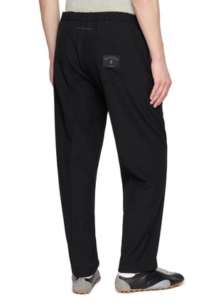 背面 - 点击放大 - MM6 MAISON MARGIELA - Straight Leg Drawstring Trousers