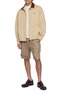 模特儿示范图 - 点击放大 - PRADA - Gabardine Zip Up Jacket