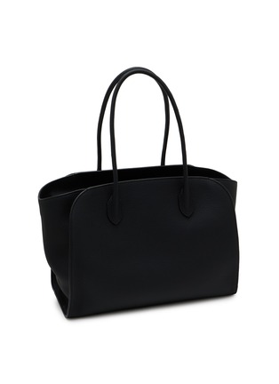模特儿示范图 - 点击放大 - THE ROW - Marlo 14 Grained Leather Tote Bag