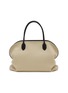 首图 - 点击放大 - THE ROW - Agnes 15 Canvas Leather Trim Top Handle Bag