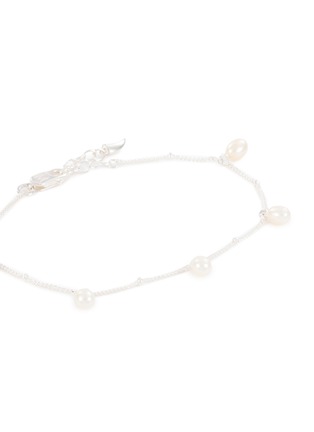 细节 - 点击放大 - MISSOMA - Baya Stering Silver Pearl Chain Bracelet