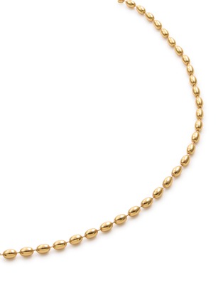 细节 - 点击放大 - MISSOMA - Molten Olive Chain 18ct Gold Plated Brass Necklace