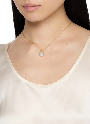 正面 -点击放大 - MISSOMA - 18K Gold Plated Sterling Silver Square Pearl Baya Necklace