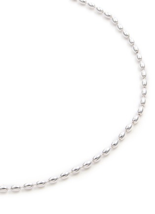 细节 - 点击放大 - MISSOMA - Molten Olive Chain Silver Plated Brass Necklace