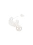 细节 - 点击放大 - MISSOMA - Baya Sterling Silver Plated Brass Pearl Hoop Earrings