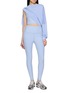 模特儿示范图 - 点击放大 - BEYOND YOGA - Spacedye™ Caught Legging