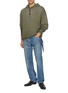 模特儿示范图 - 点击放大 - ANTIK DENIM - Hooded Medallion Embellished Sweater