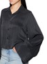  - MM6 MAISON MARGIELA - 解构暗纹宽袖衬衫