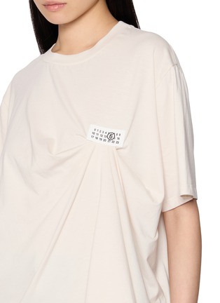  - MM6 MAISON MARGIELA - 扭结设计短袖 T 恤
